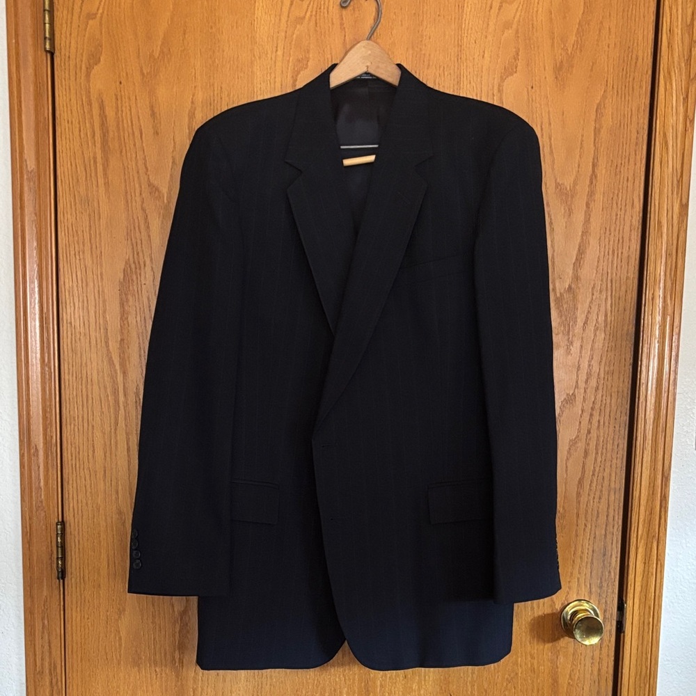 Classic Black Men's two piece suit